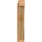 Ekena Millwork Traditional Block Rough Sawn Outlooker, Western Red Cedar, 8"W x 44"D x 44"H OUT08X44X44TRA05RWR - alternate 3